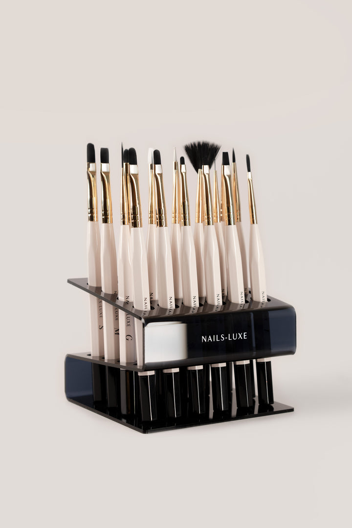 Large Brush Stand Black