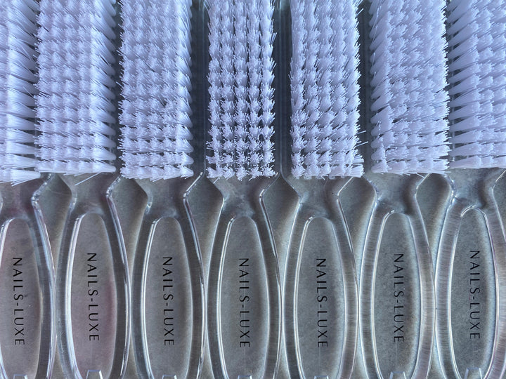 Manicure Scrub Brushes White X4