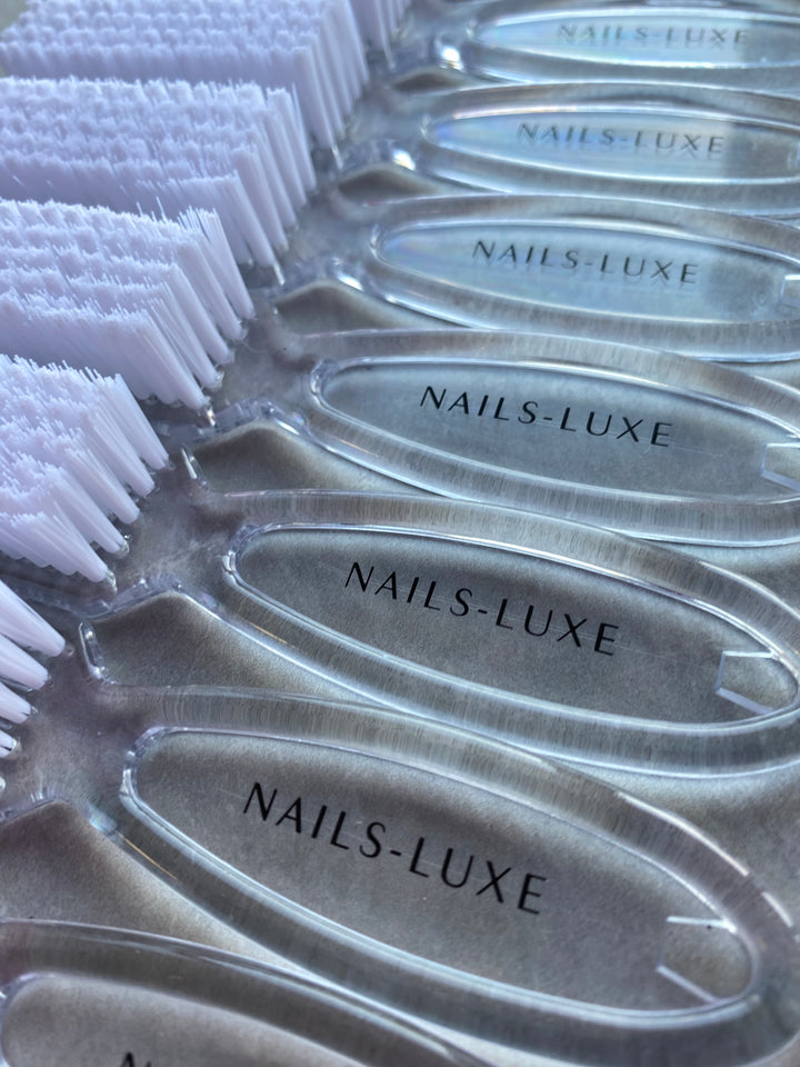 Manicure Scrub Brushes White X4