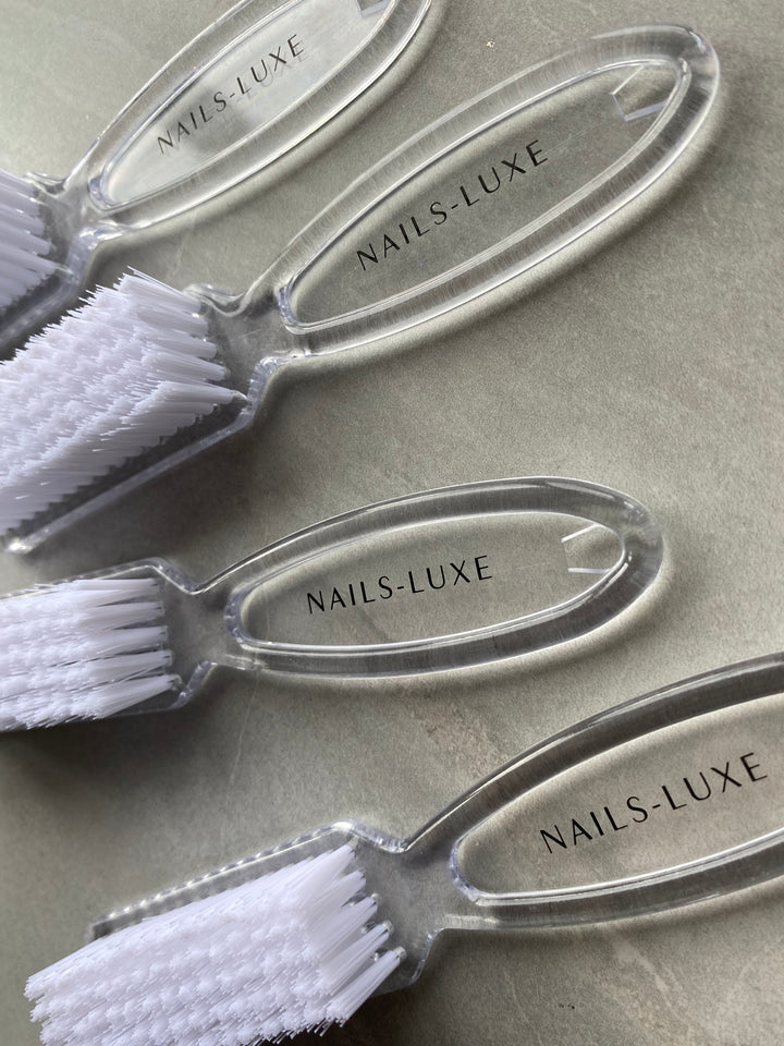 Manicure Scrub Brushes White X4