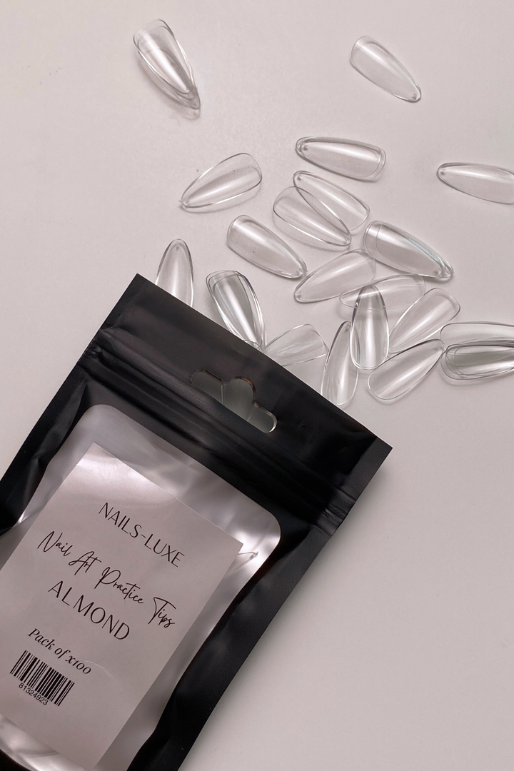 NAIL PRACTICE TIPS 100 PACK