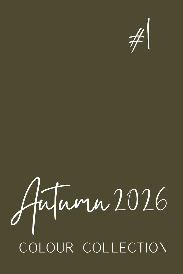 AUTUMN 2026 Colour Collection #1