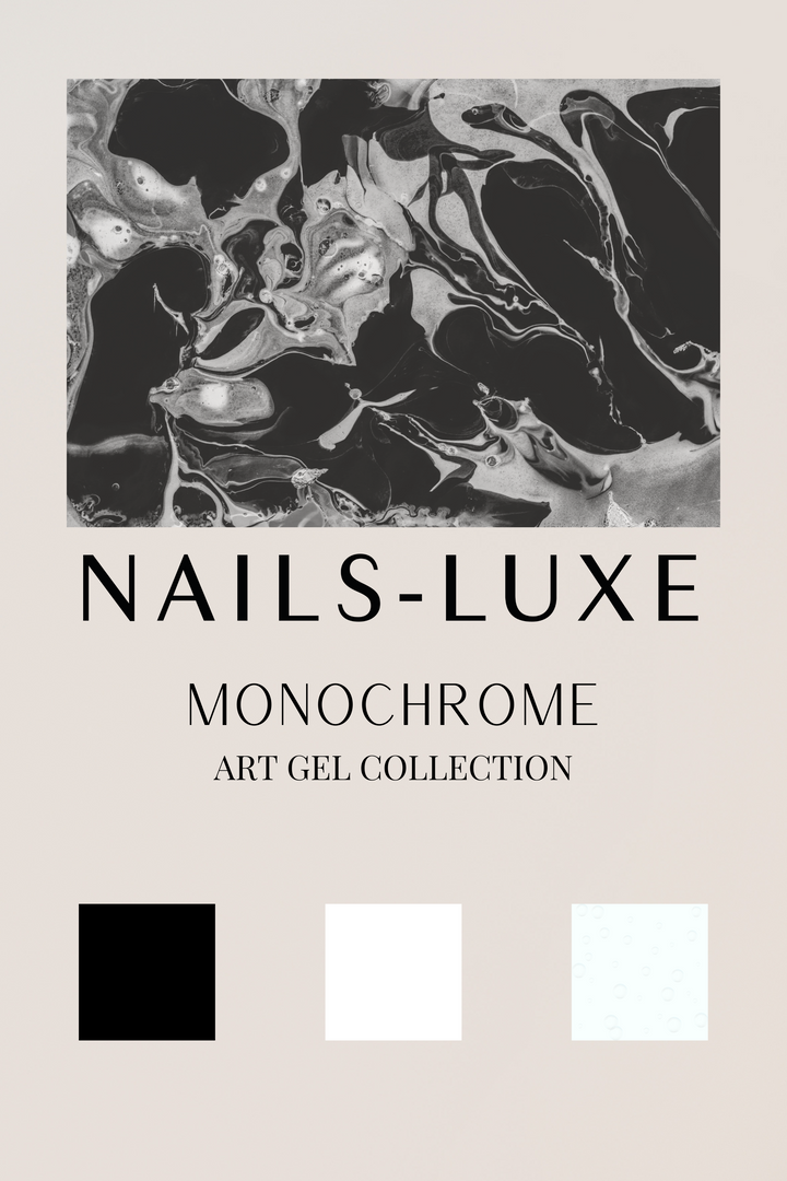 Monochrome Art Gel collection
