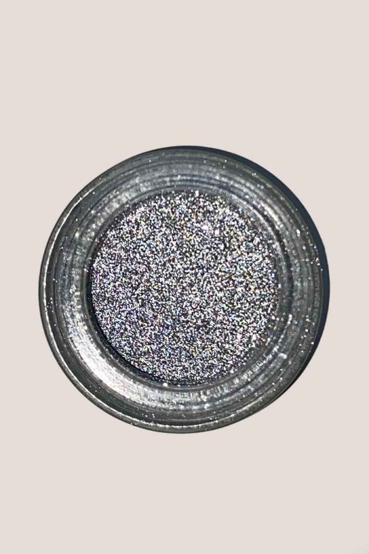 Silver Aura Flash Glitter