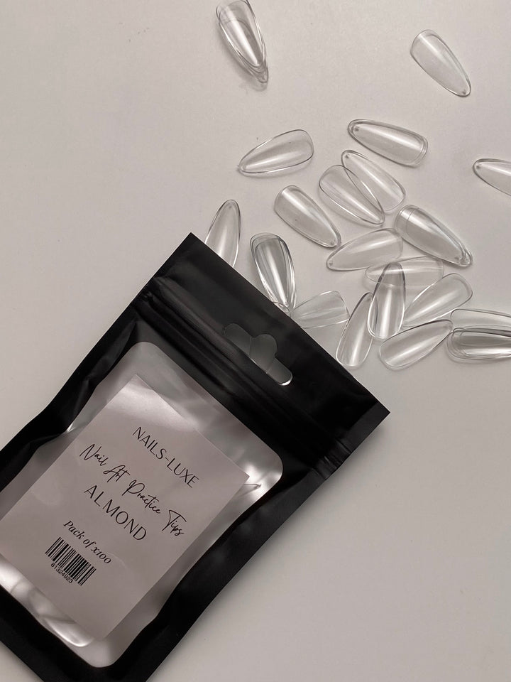 NAIL PRACTICE TIPS 100 PACK