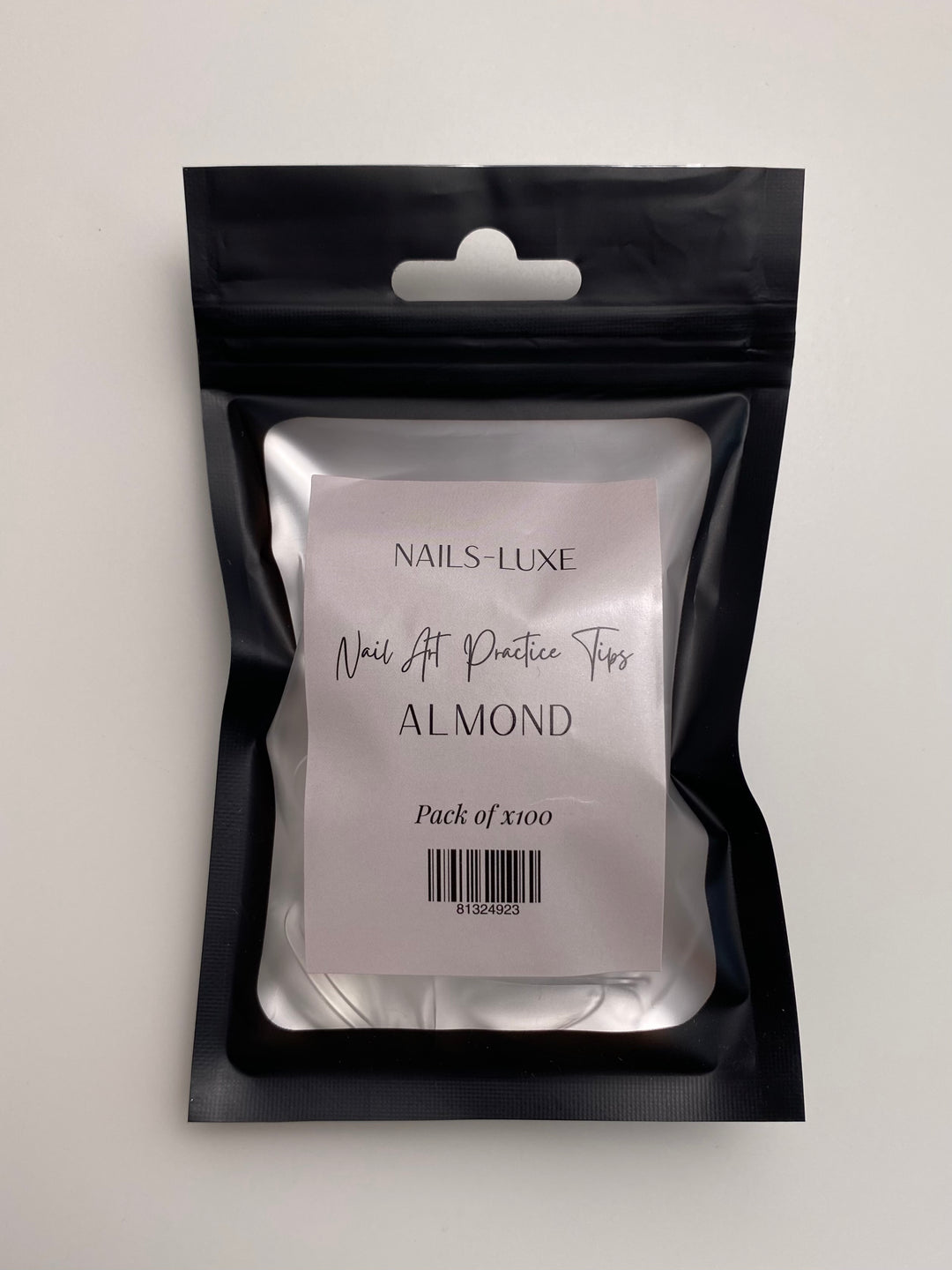 NAIL PRACTICE TIPS 100 PACK