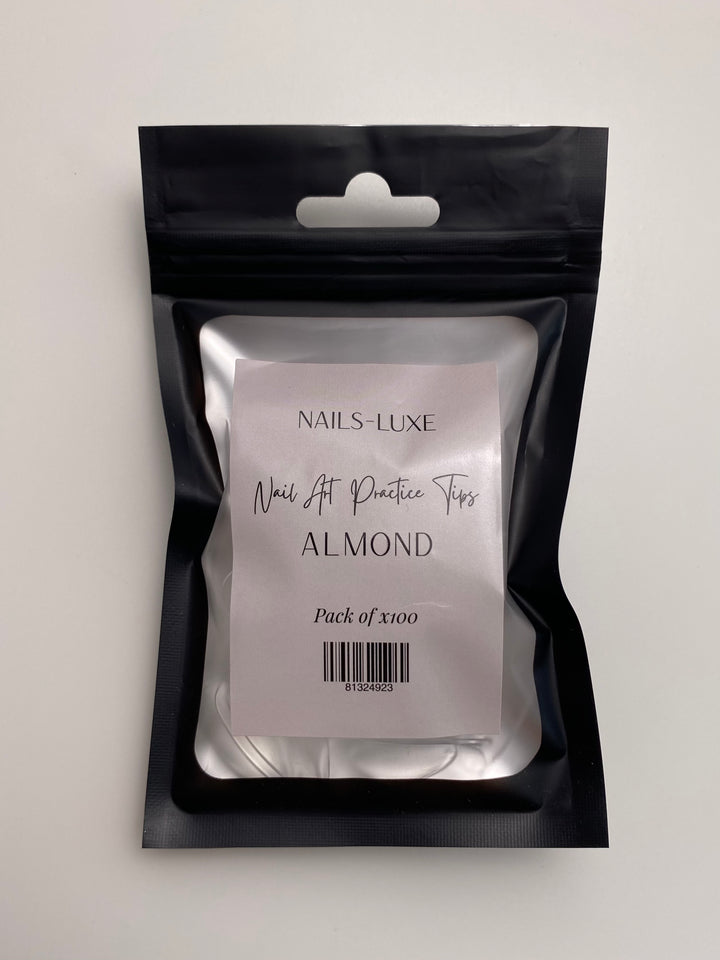 NAIL PRACTICE TIPS 100 PACK