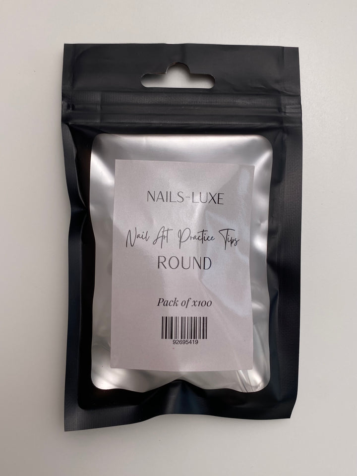 NAIL PRACTICE TIPS 100 PACK