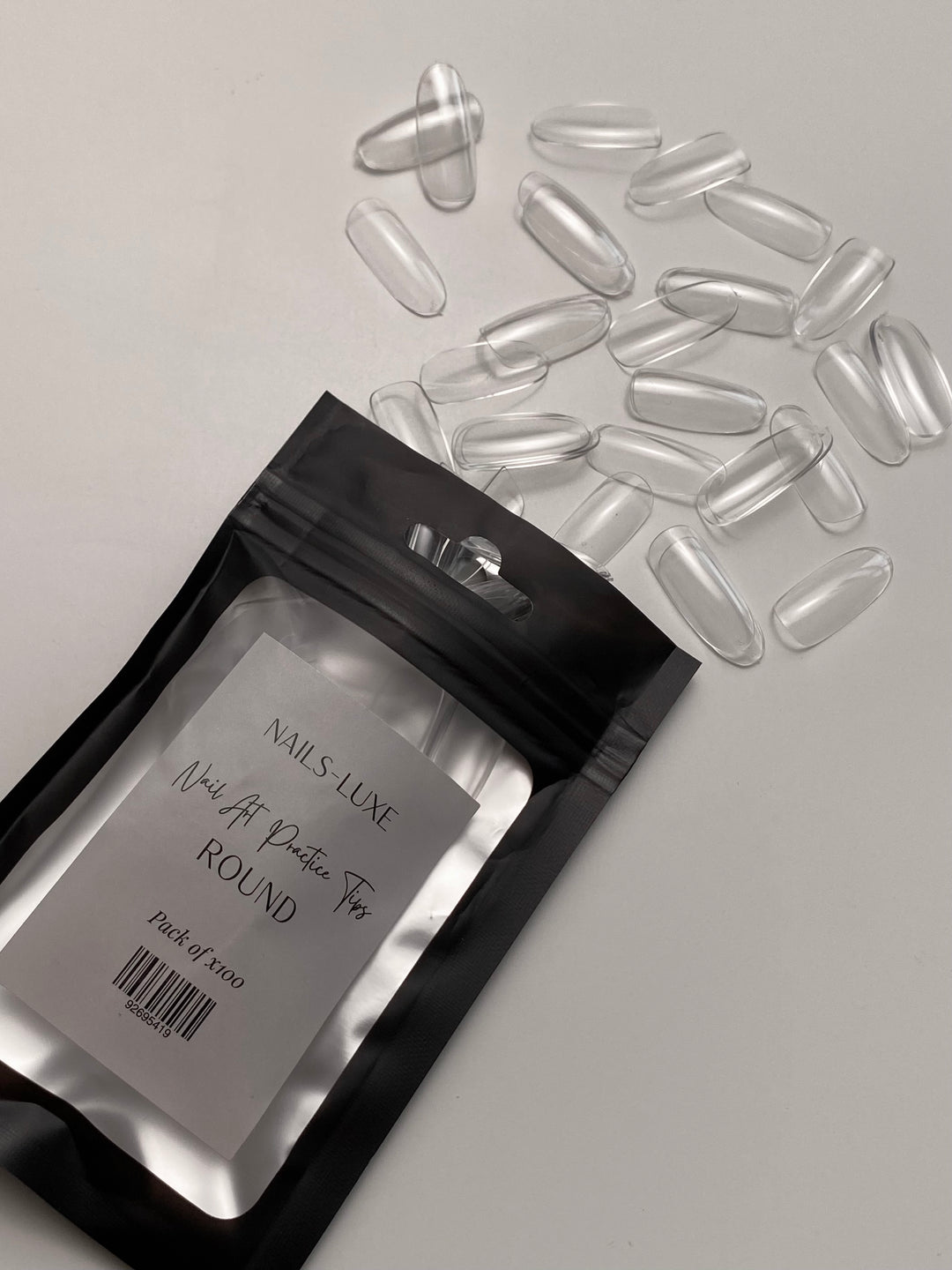 NAIL PRACTICE TIPS 100 PACK