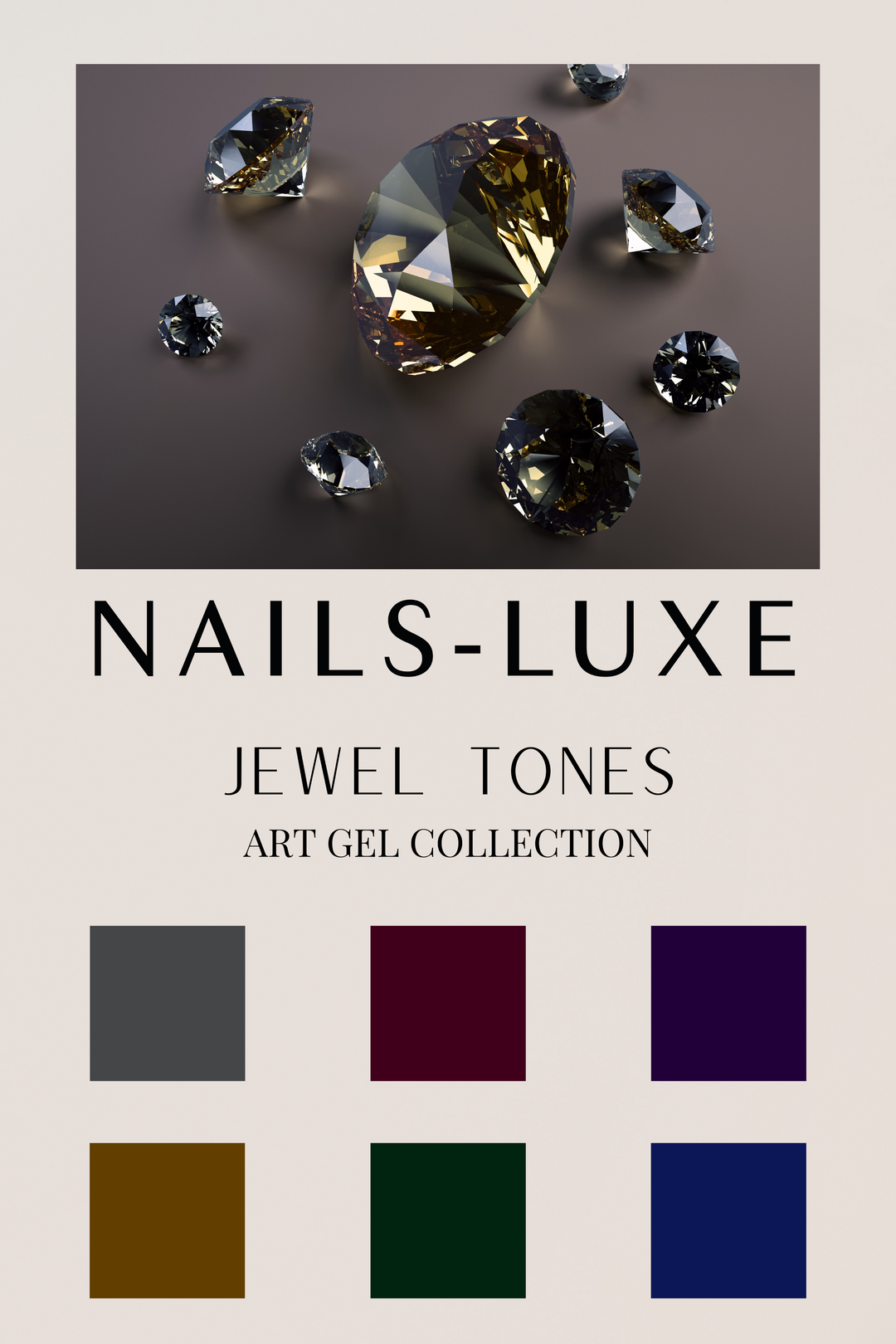 Jewel Tones Art Gel Collection