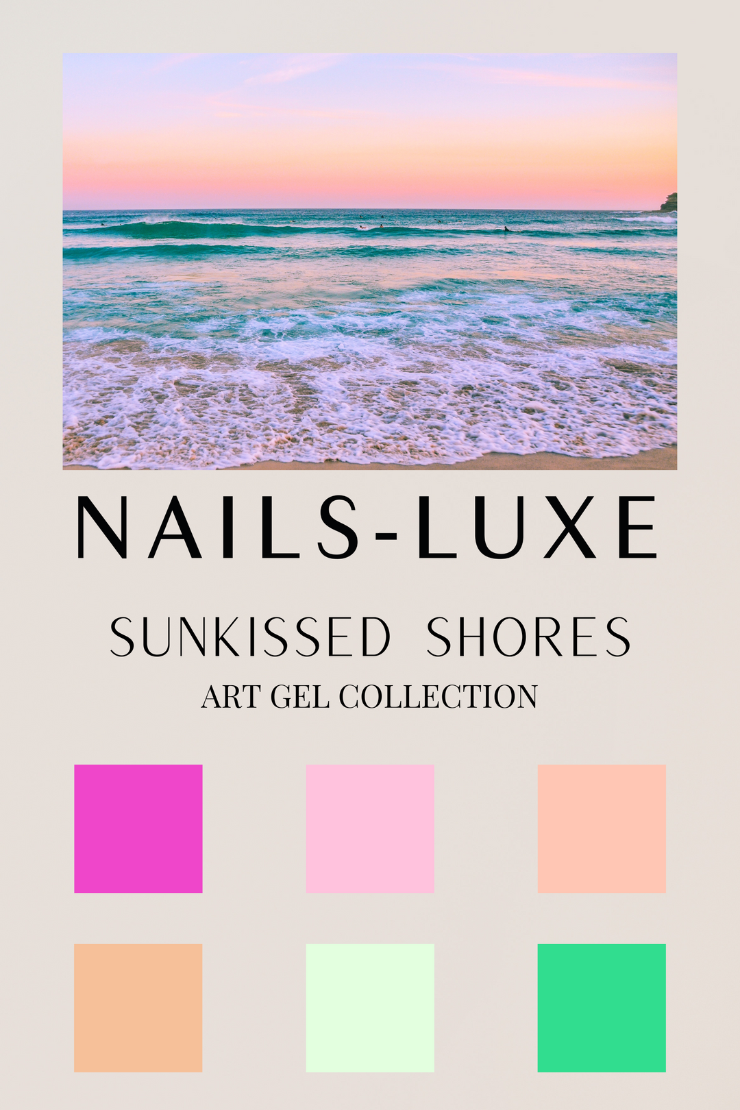Sunkissed Shores Art Gel Collection