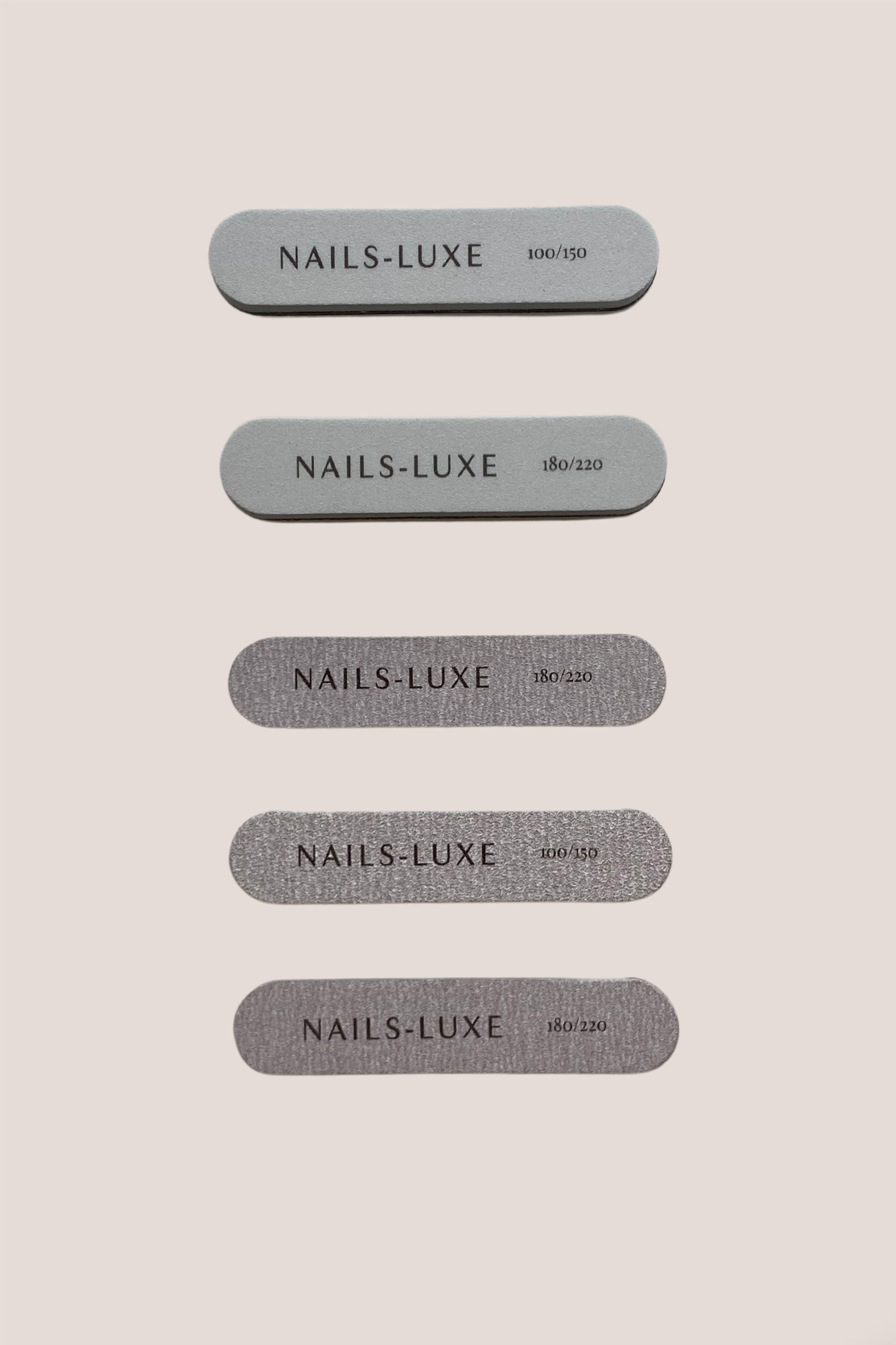 Mini File & Buffer Tester Pack – NAILS-LUXE