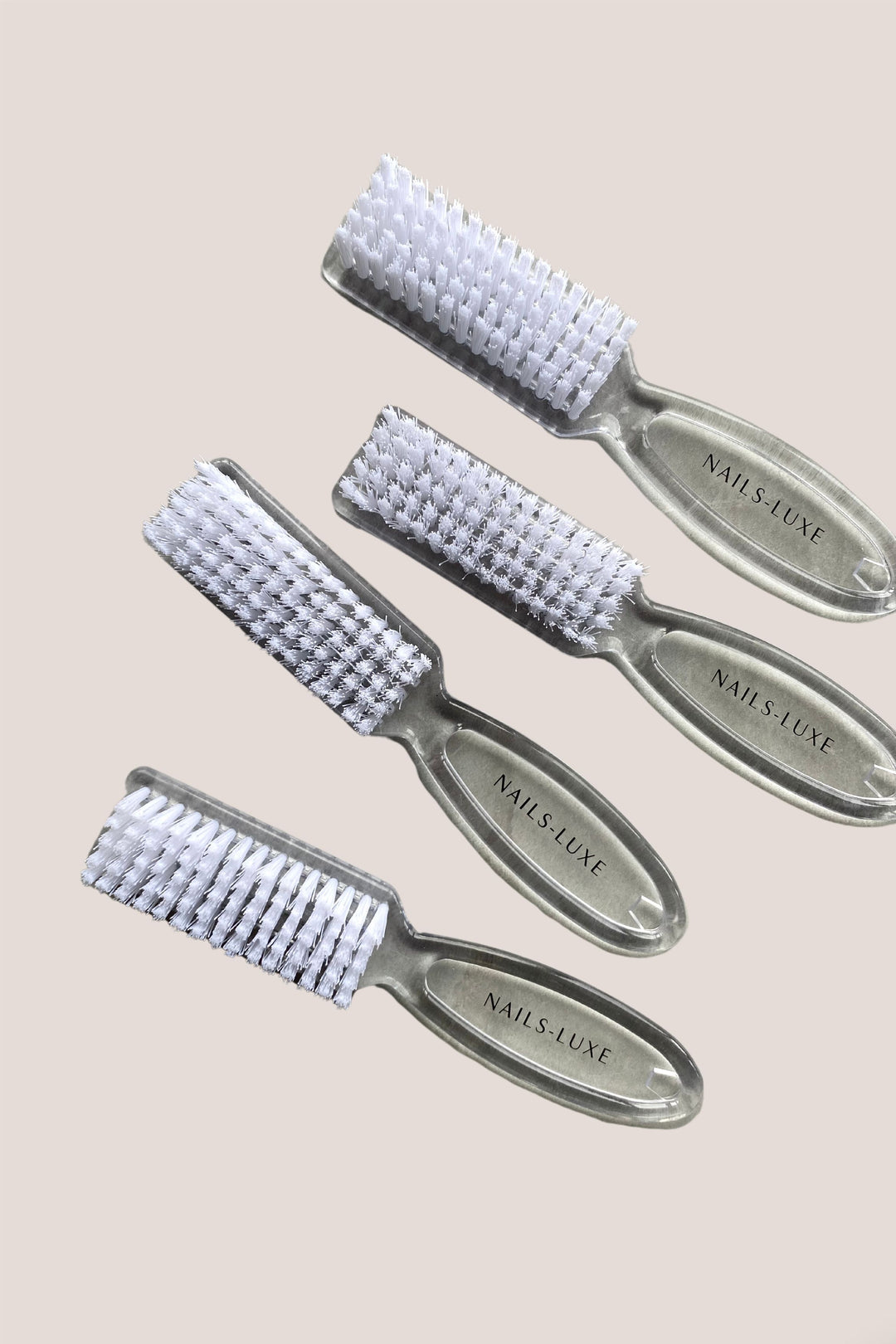 Manicure Scrub Brushes White X4