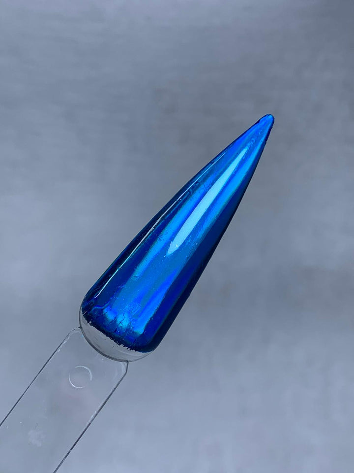 Holographic Azure Blue Foil
