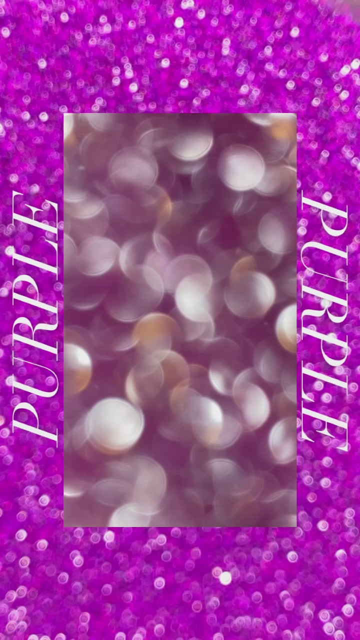 Purple Aura Flash Glitter