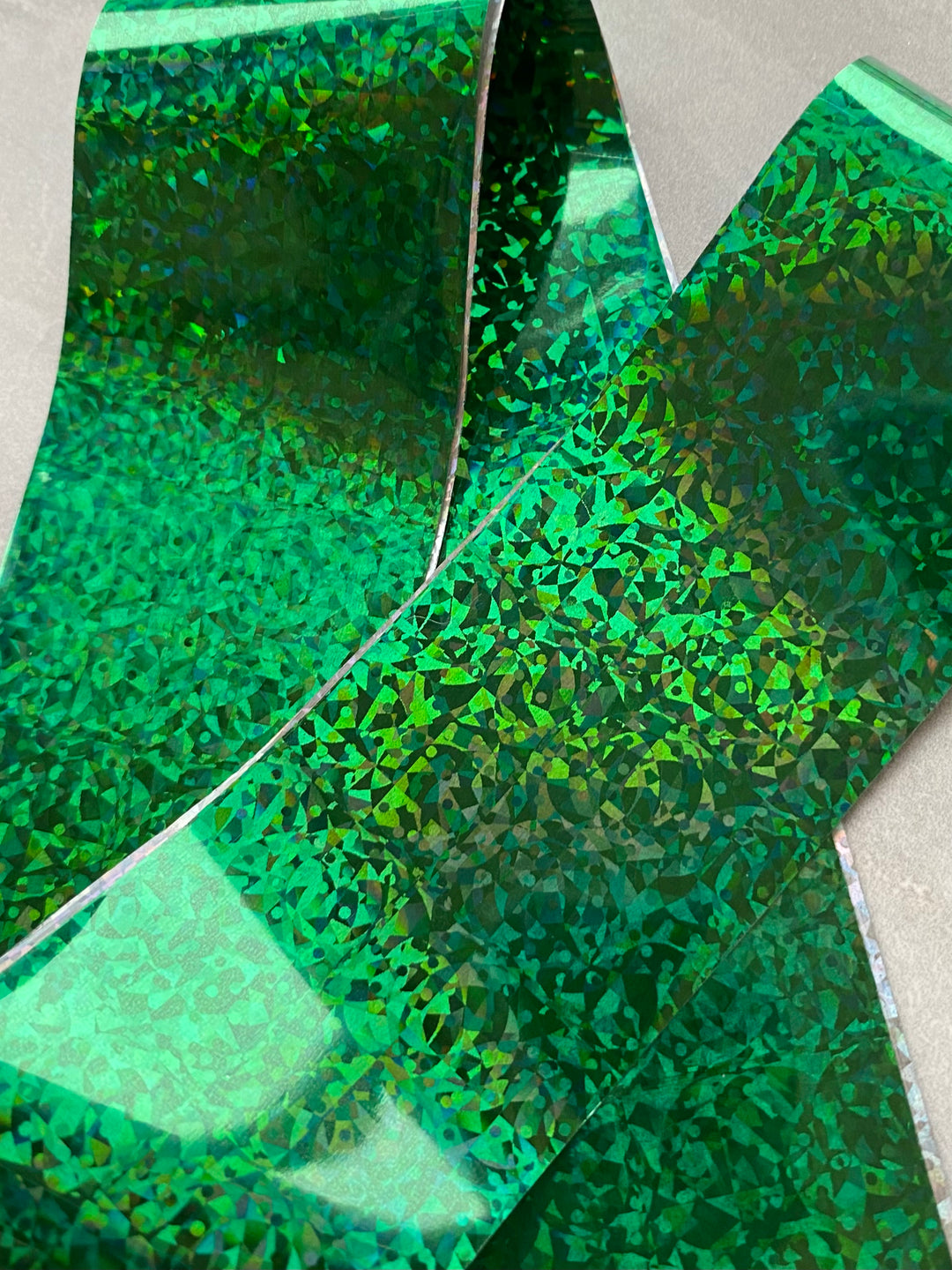 Shattered Green Foil