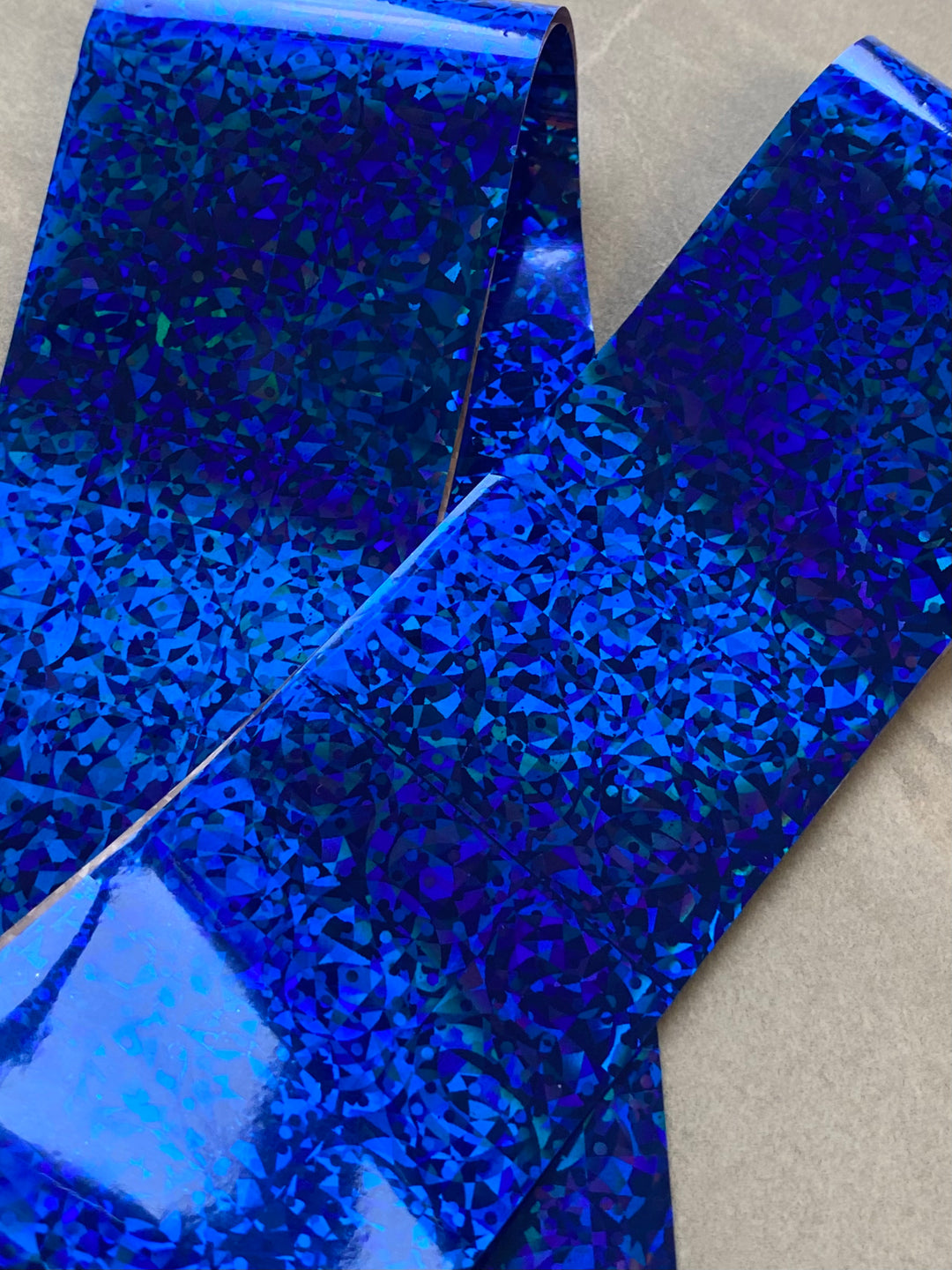 Shattered Royal Blue Foil