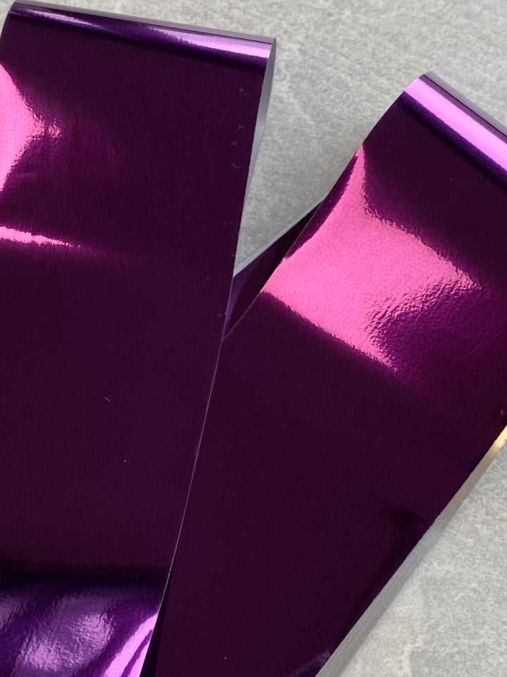 Metallic Plum Purple Foil
